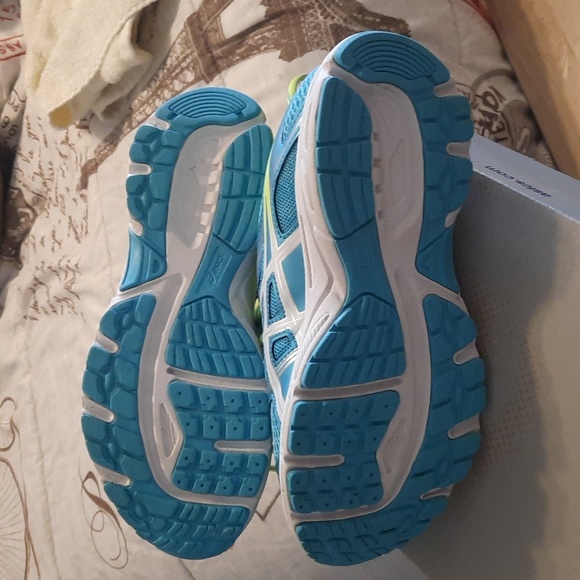 ASICS Sneakers Aquarium/white/safety Yellow - Picture 4 of 6